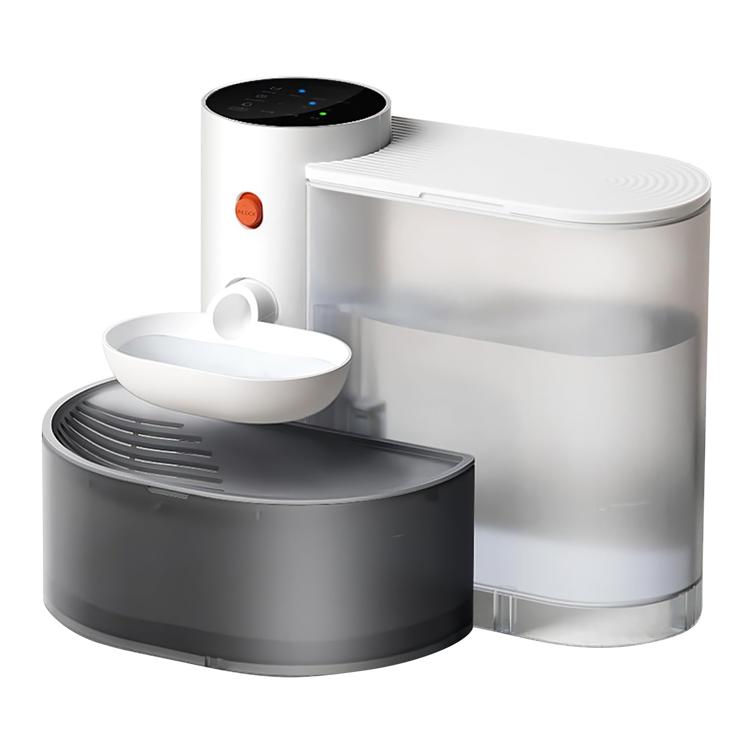 1Pc Smart Pet Water Fountain Automatic Cat Water Dispenser 3L Cordless Rechargeable Dog Water Fountain Self-Refill