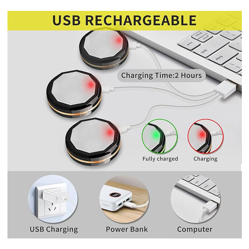 3 Pcs Motion Sensor Lights Indoor